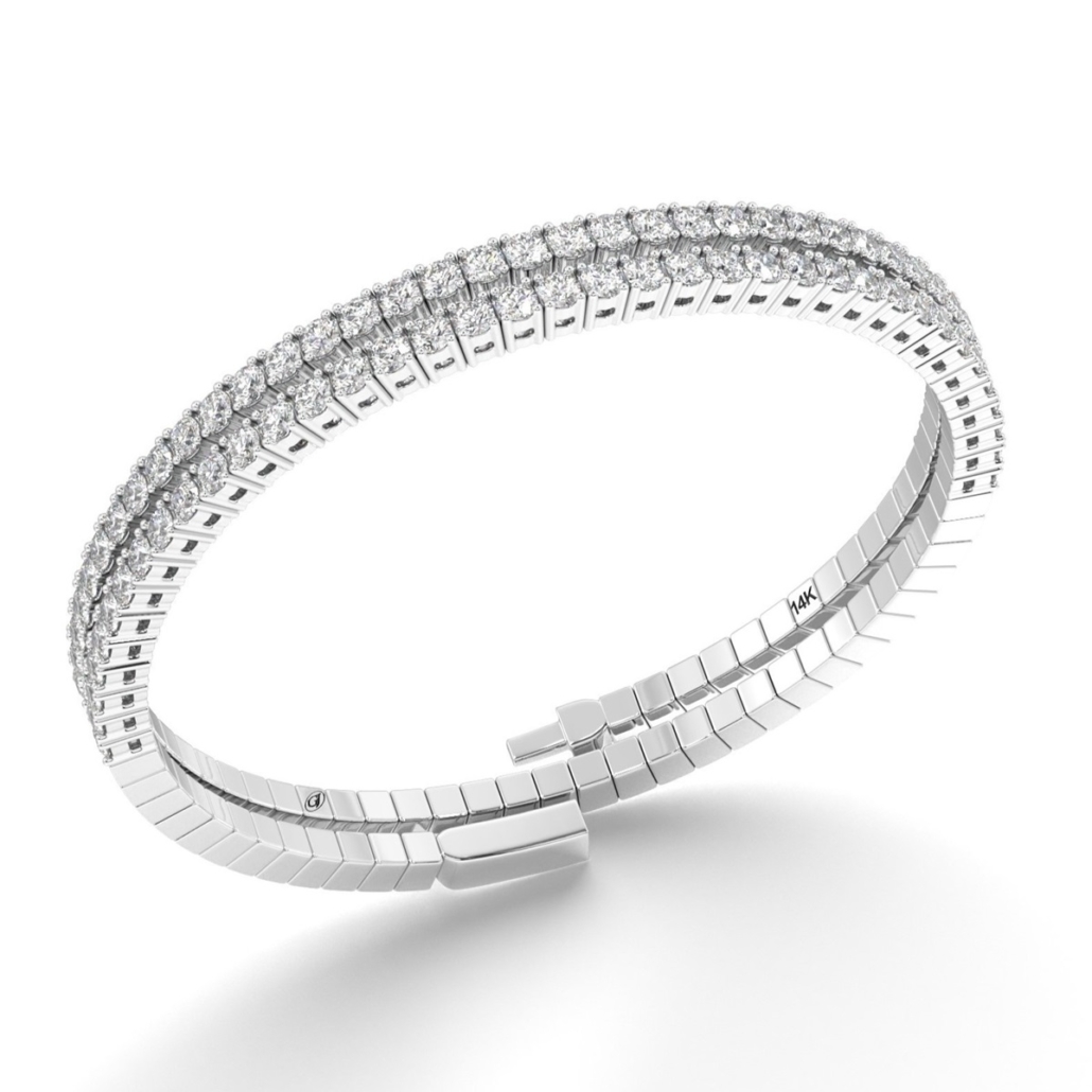 Diamond Coil Bracelet 2544-53
