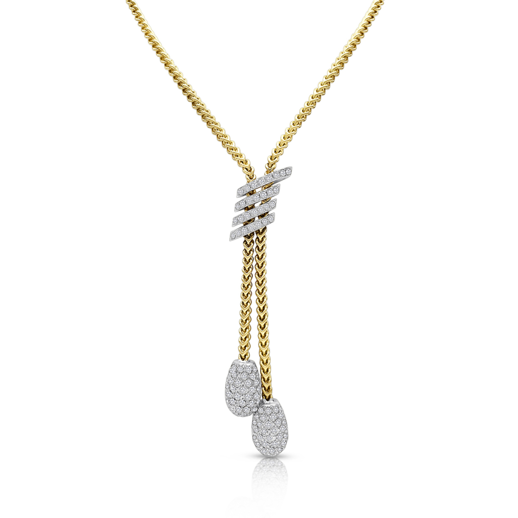 Diamond Gravity: Where Gold Meets Brilliance 2573-43