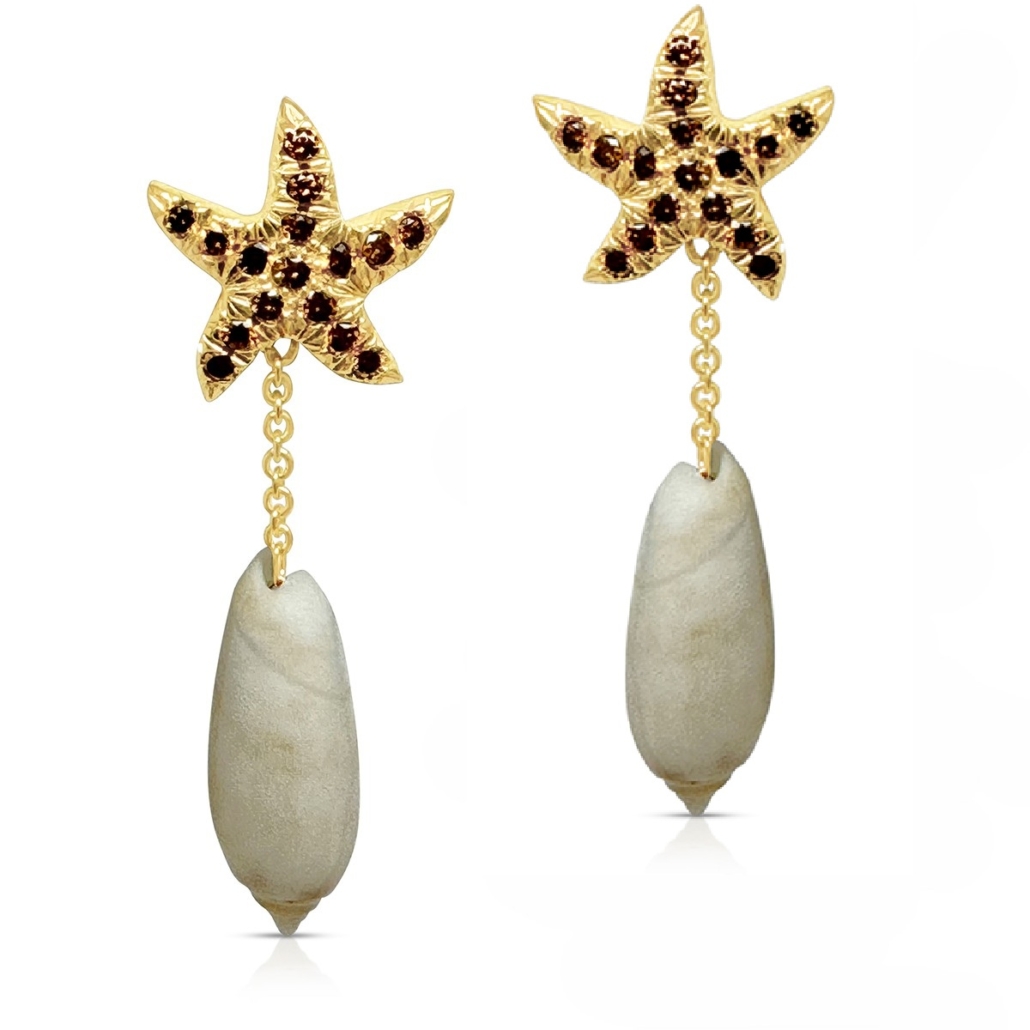 Ocean Treasures: Starfish Dangle Earrings 2522-24