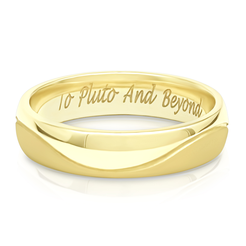 To Pluto and Beyond: A Love Cast in Gold 2598-12