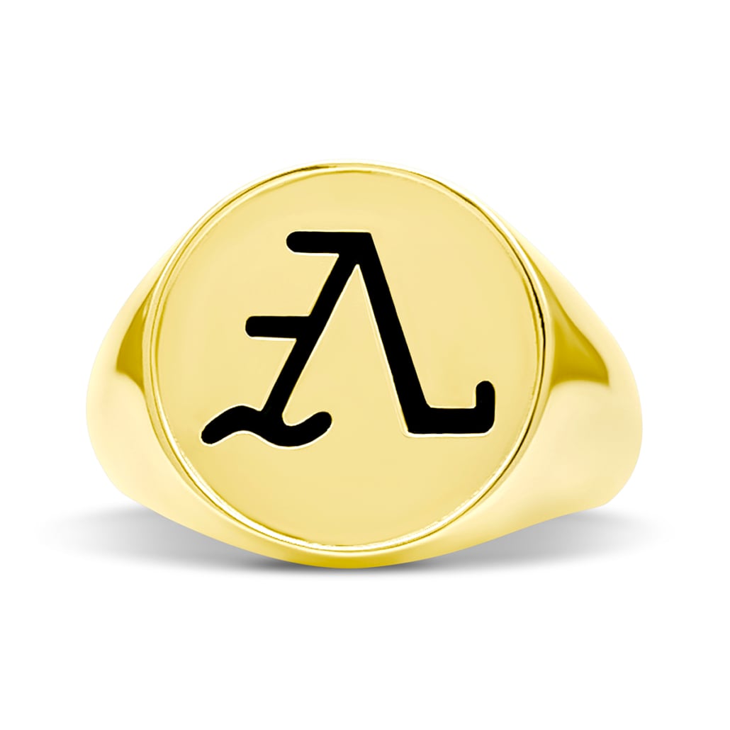 Golden Signet Ring 2613-13