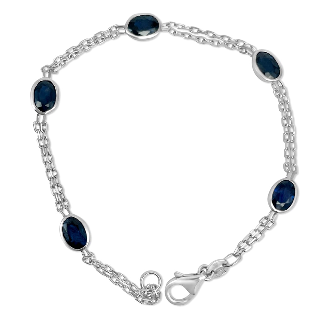 Oval Sapphire Bracelet 2585-52