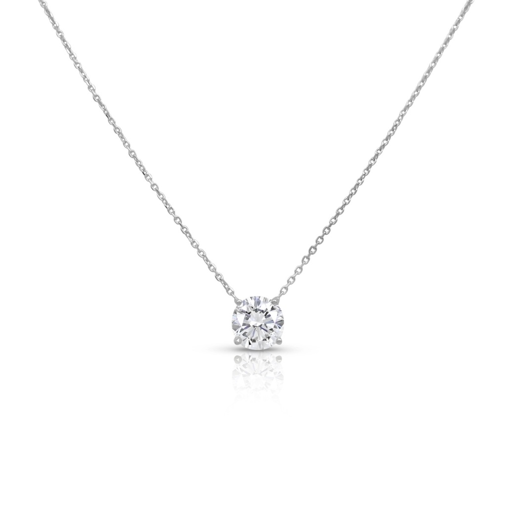 The Signature Sparkle: Solitaire Diamond Necklace 2651-31