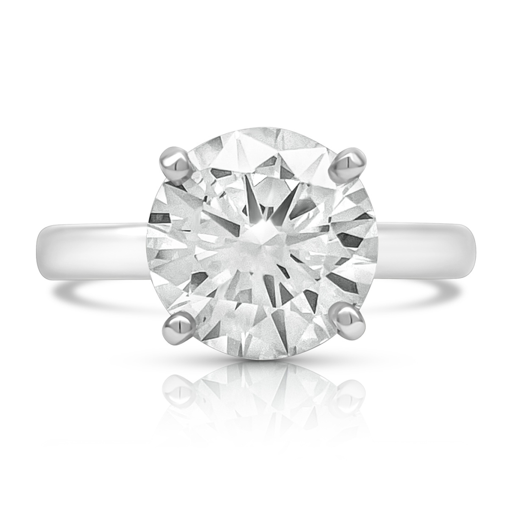 Radiant Platinum Ring 2697-11