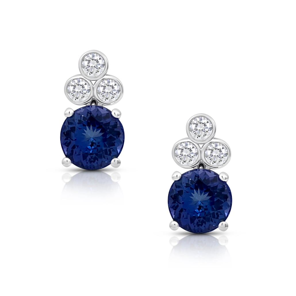 2718-24 My Charming Blueberry: The Tanzanite Earrings
