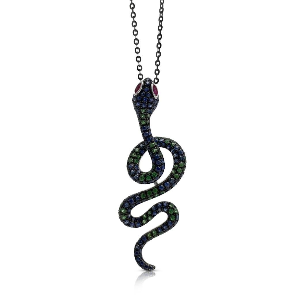 Snake Sapphire Pendant 2681-32