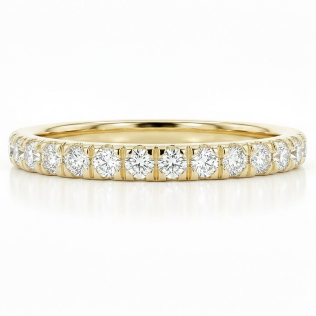 Golden Diamond Eternity Band 2673-12