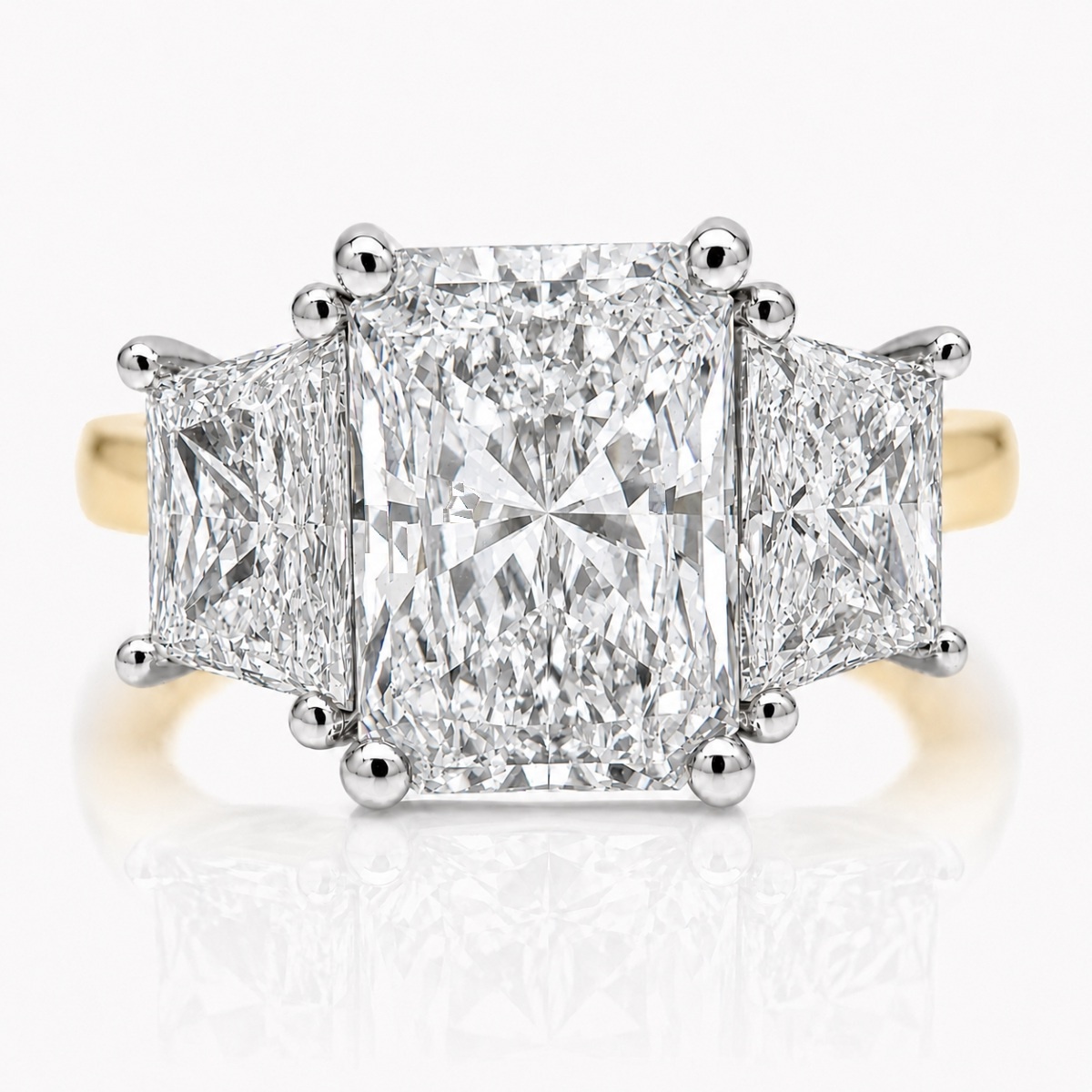 Alexi’s Radiant Three-Stone Diamond Ring 2770-11