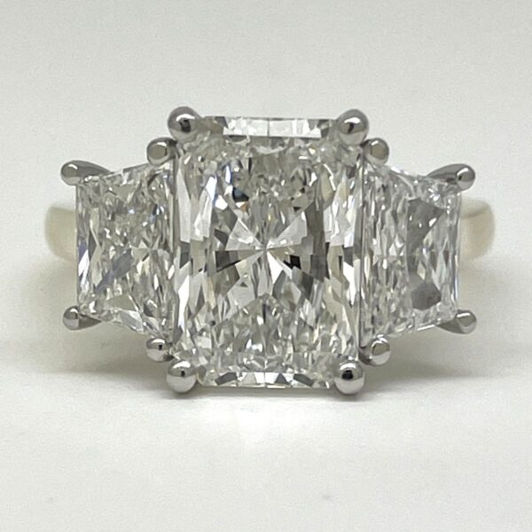 Alexi's Radiant Three-Stone Diamond Ring 2770-11 alternate view