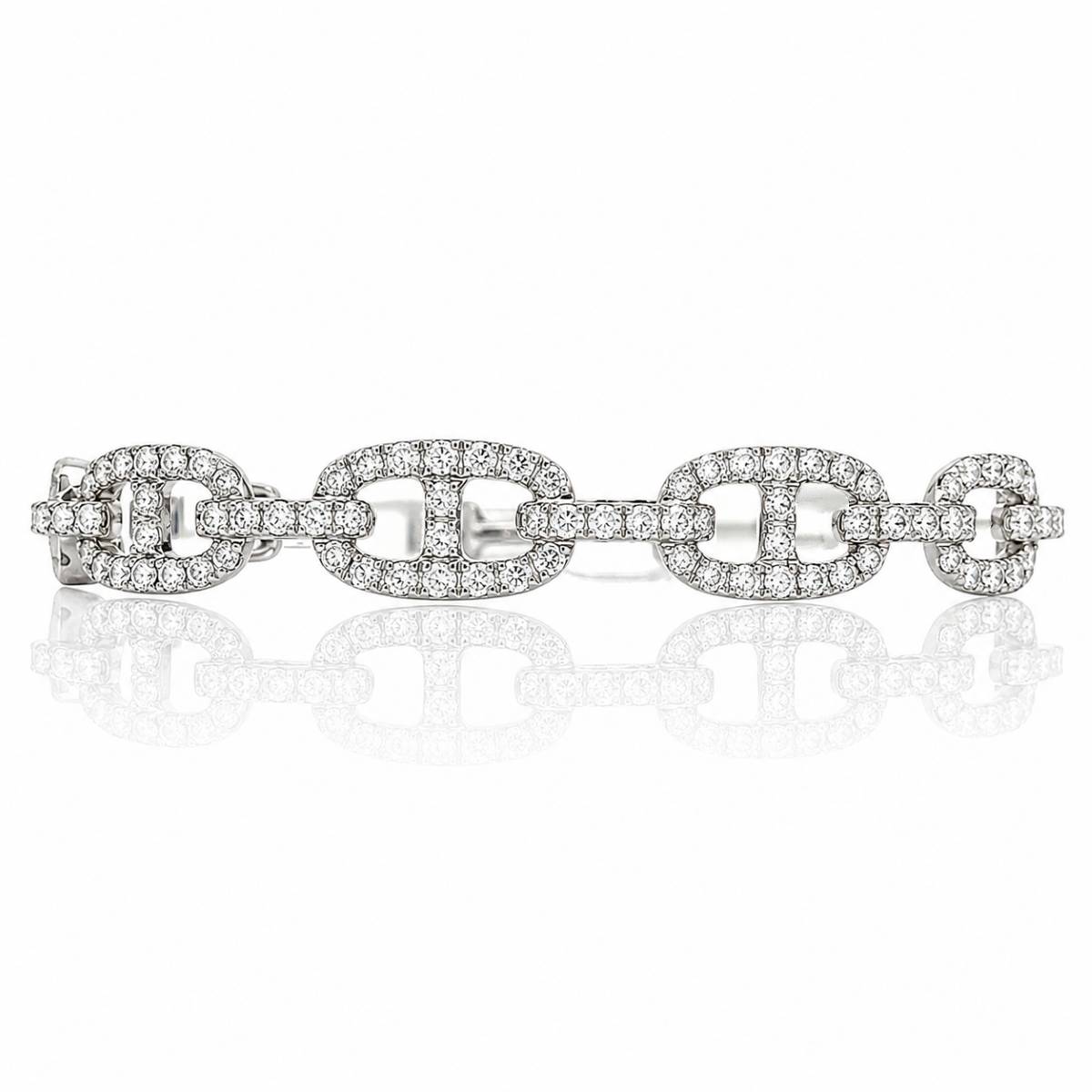 Anchor Chain Style Diamond Light Between the Links 2771-53