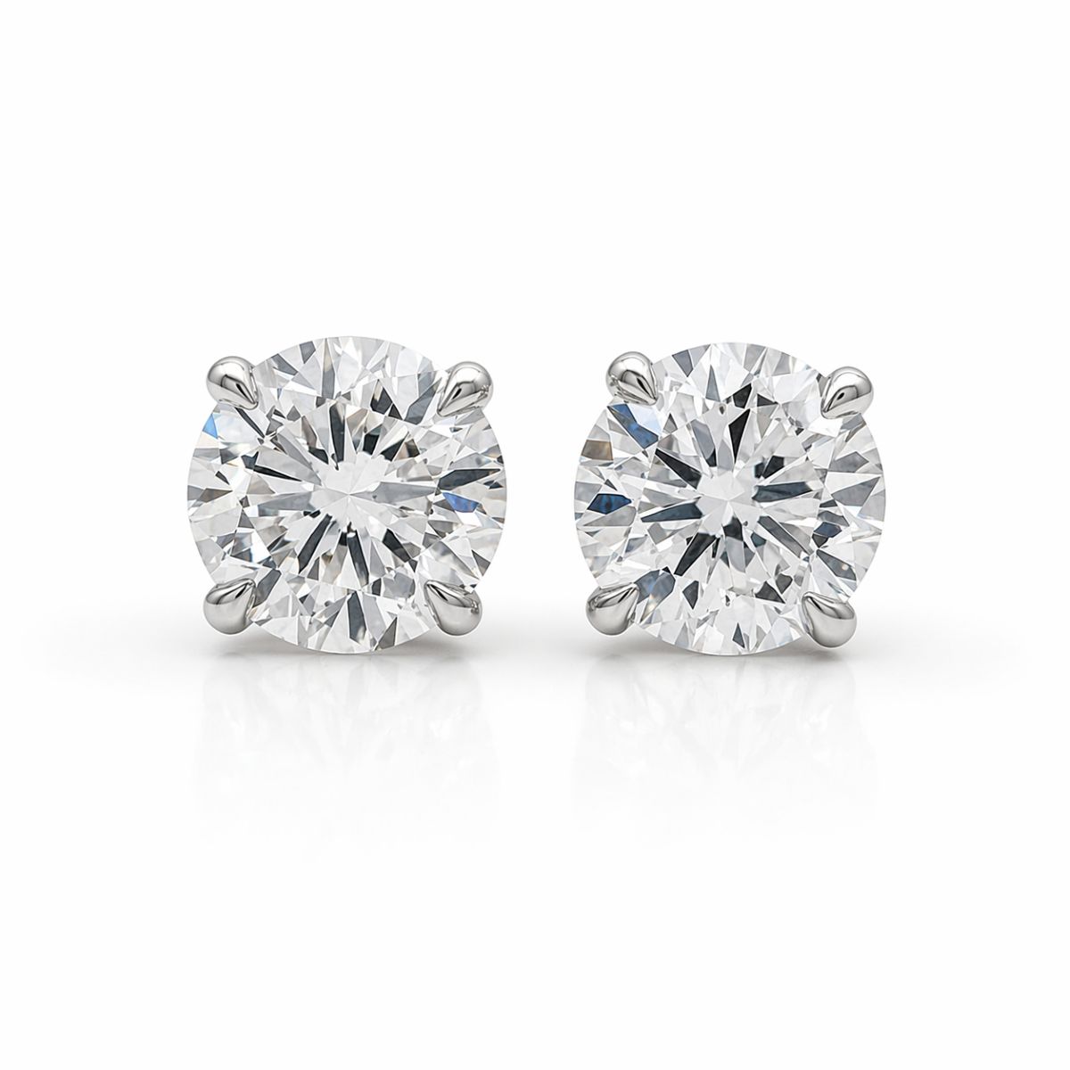 Modern Martini Diamond Studs 2778-21