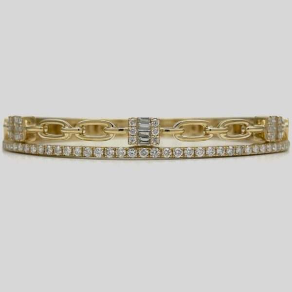 Contemporary Stylish Diamond Bracelet 2714-53 alternate view