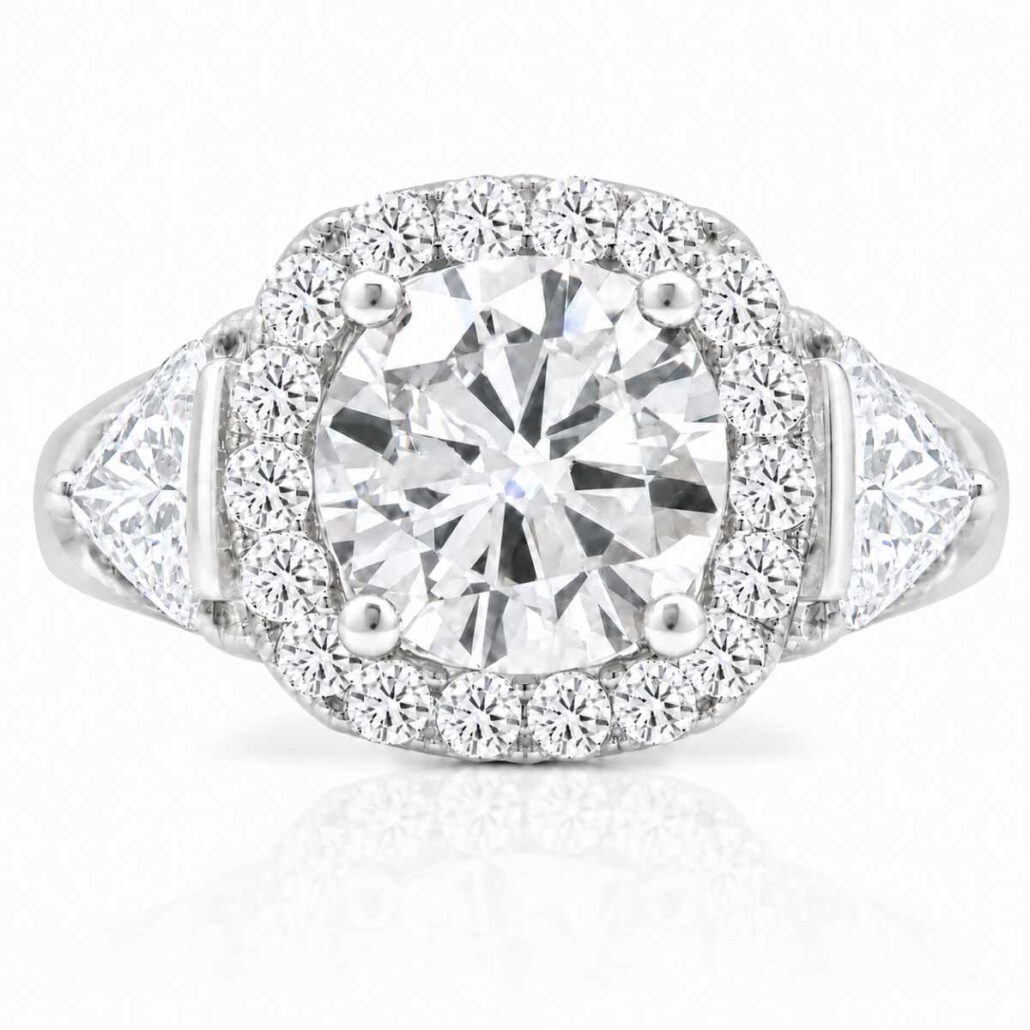 Magnificent Double Halo Diamond Ring 2796-11
