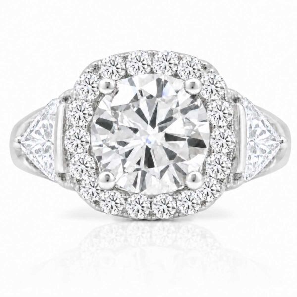 Magnificent Double Halo Diamond Ring 2796-11