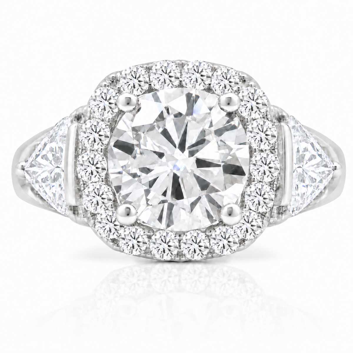 Magnificent Double Halo Diamond Ring 2796-11