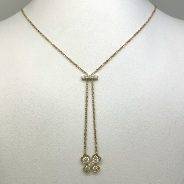 Fluttering Light Diamond Lariat alternate view