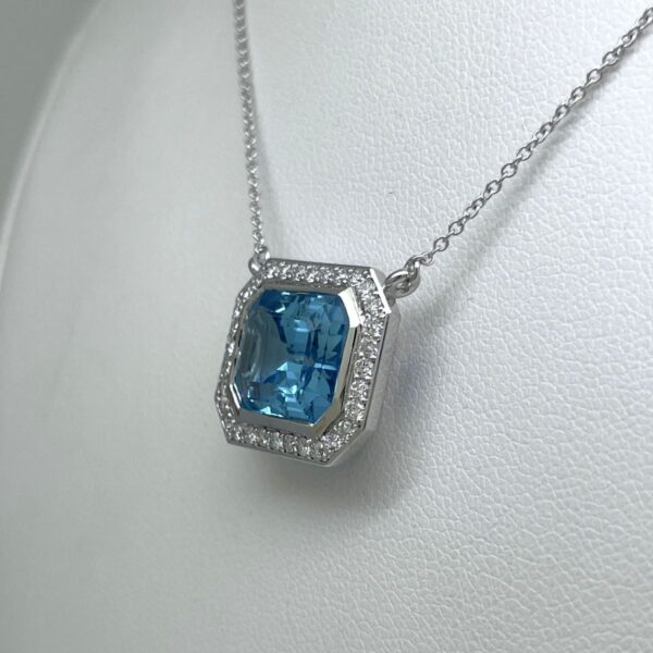 Blue Reverie Topaz Necklace 2825-43 alternate view