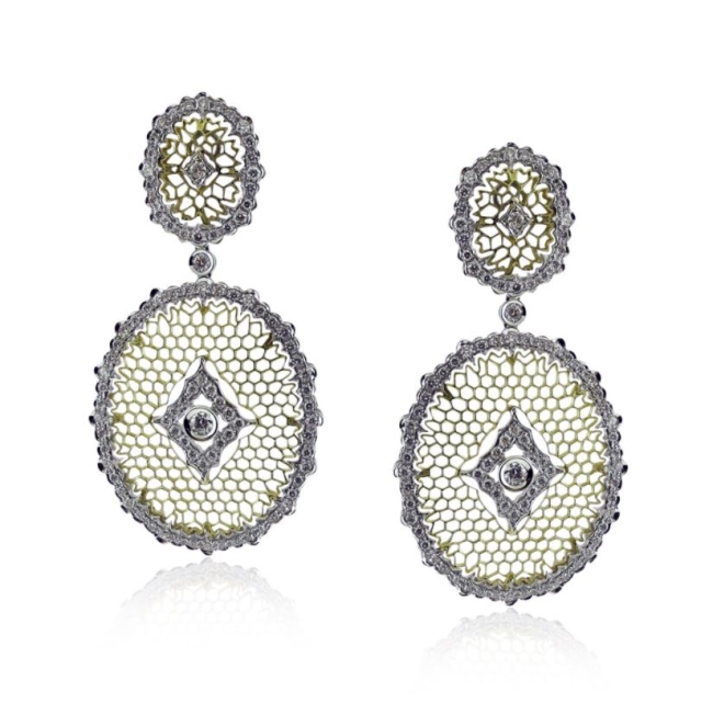 Honeycomb Earrings