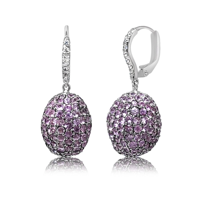 Pink Sapphire Egg Earrings Feature Jpg